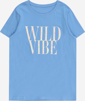 T-Shirt 'SELINA' KIDS ONLY en bleu : devant