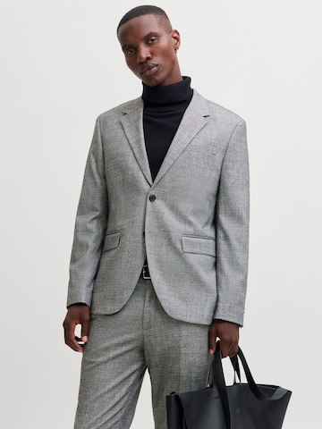 JACK & JONES Slim fit Business blazer 'JPRMartin' in Grey: front