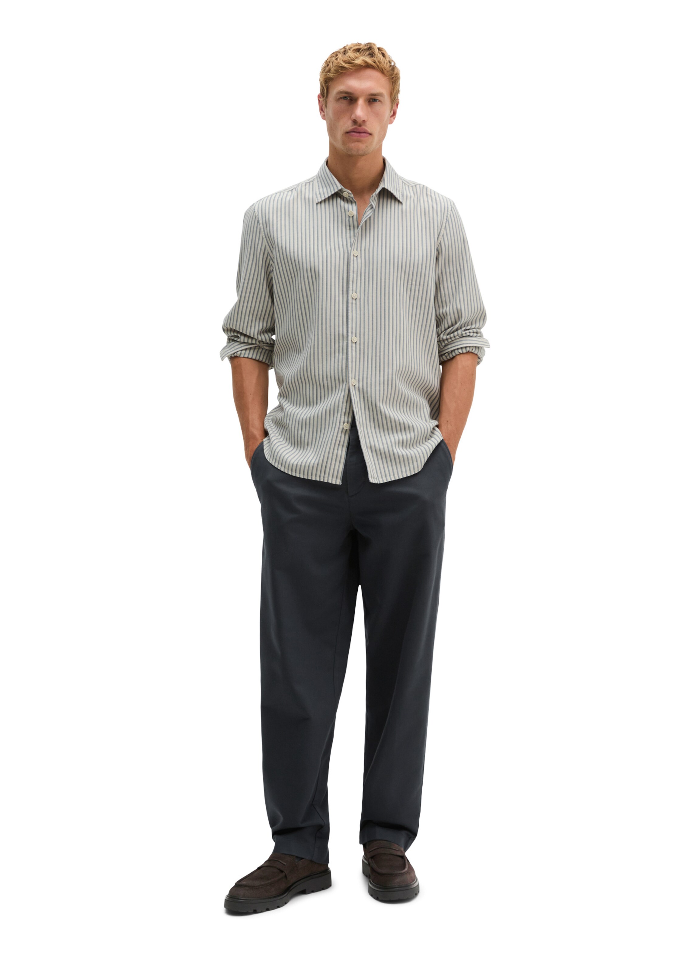 Marc O'Polo Regular fit Button Up Shirt in White