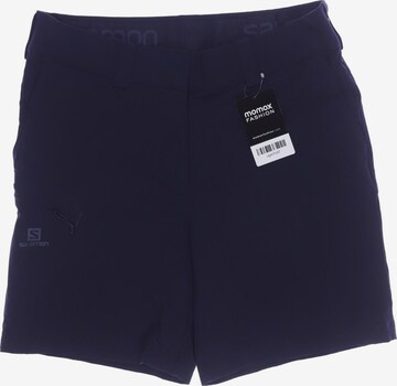SALOMON Shorts in S in Blue: front