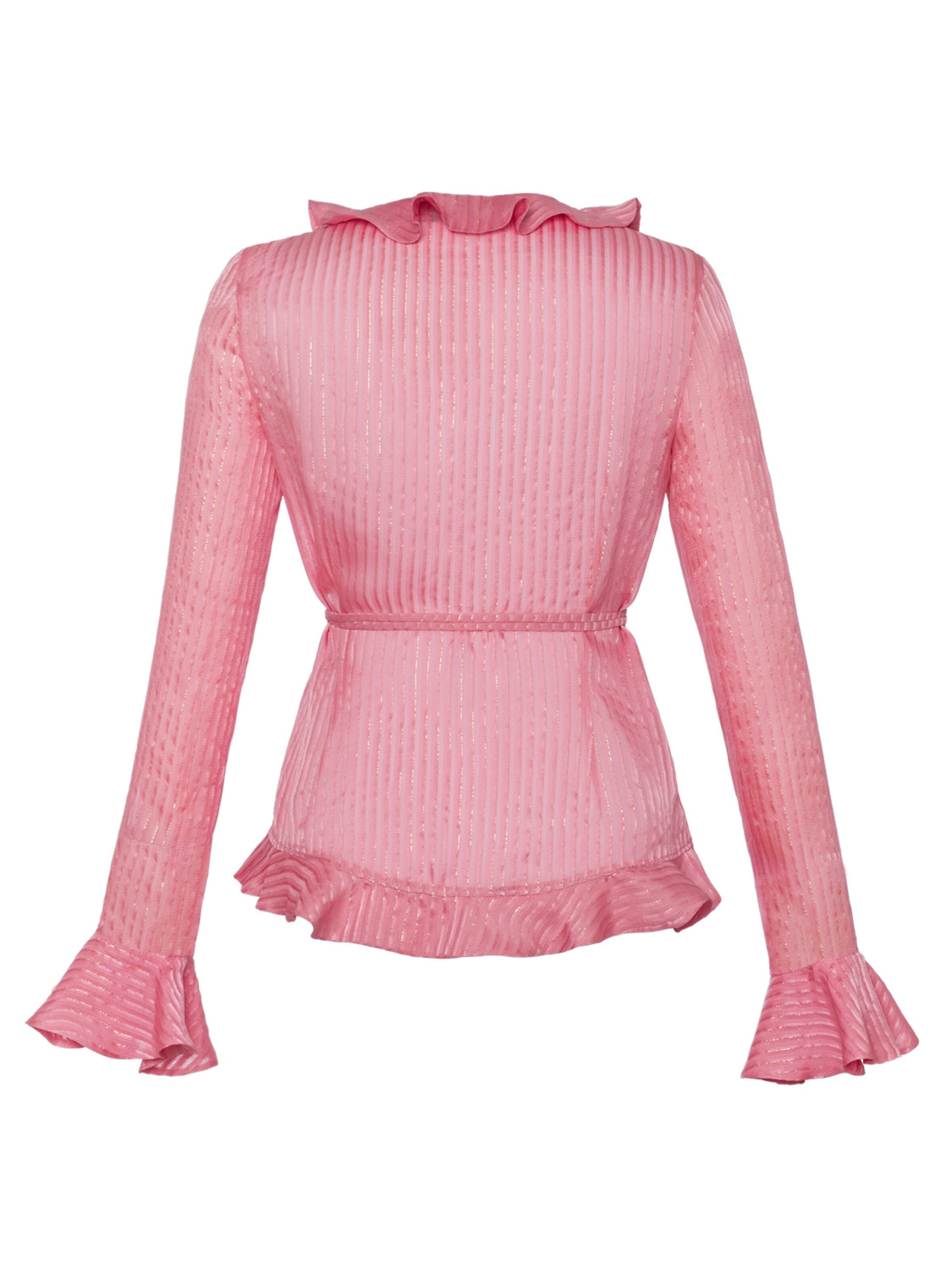 Anse Victorin Blouse 'Lily' in Roze