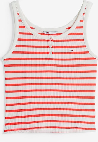 Tommy Jeans Top in Rot: Vorderseite