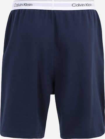 Calvin Klein Underwear Regularen Spodnji del pižame | modra barva