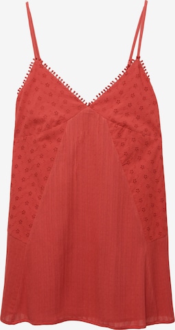 Pull&BearLjetna haljina - crvena boja: prednji dio