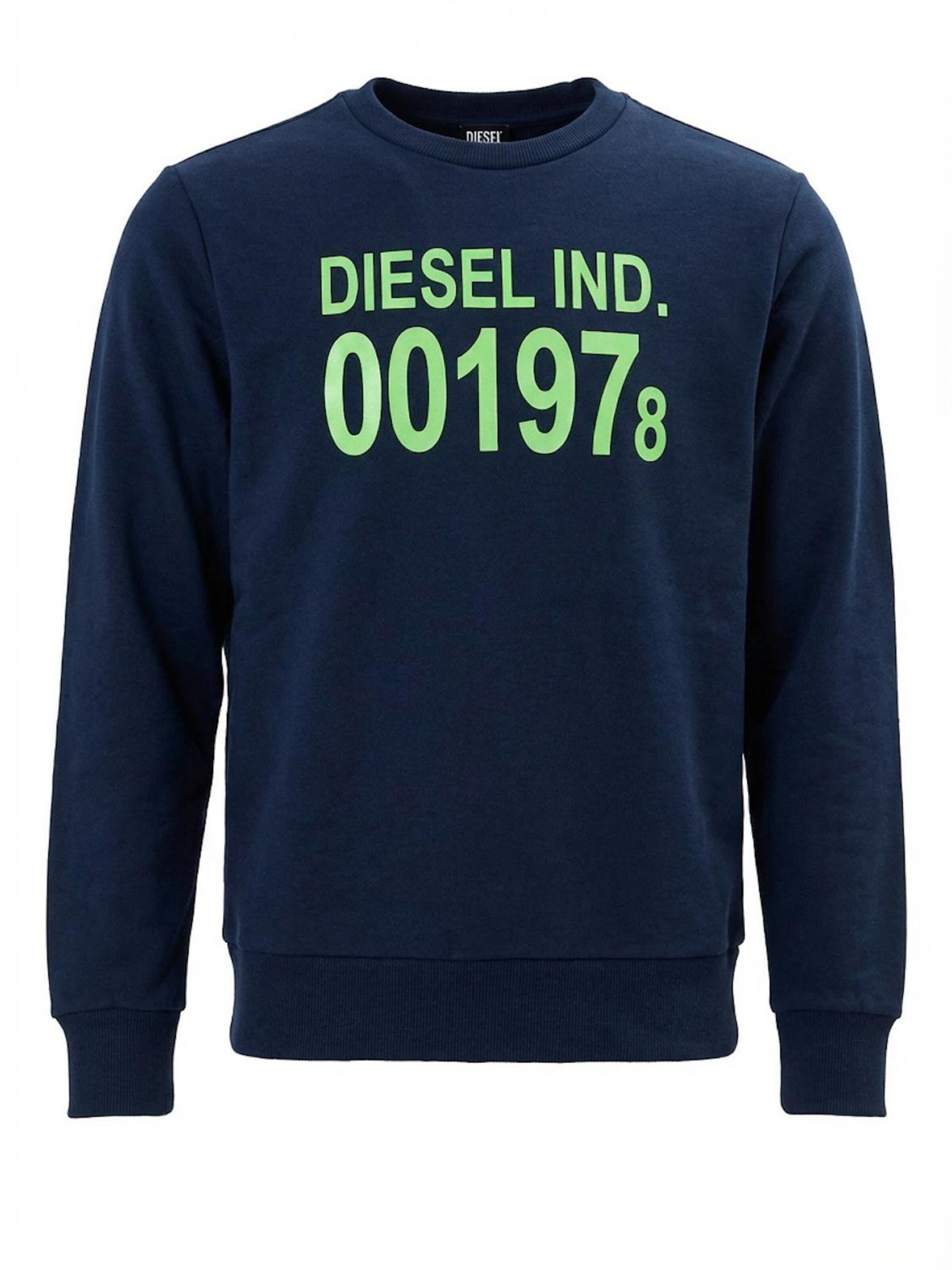 DIESEL Pullover 'S-GIRK-J3'‌‌‌‌‌ in dunkelblau, Produktansicht
