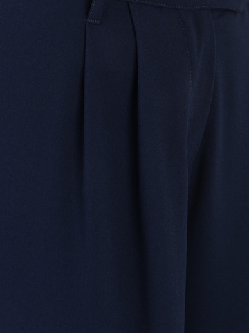 Wallis Petite - regular Pantalón plisado en azul