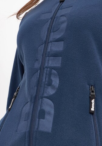 BENCH Fleece Jacket in Blue