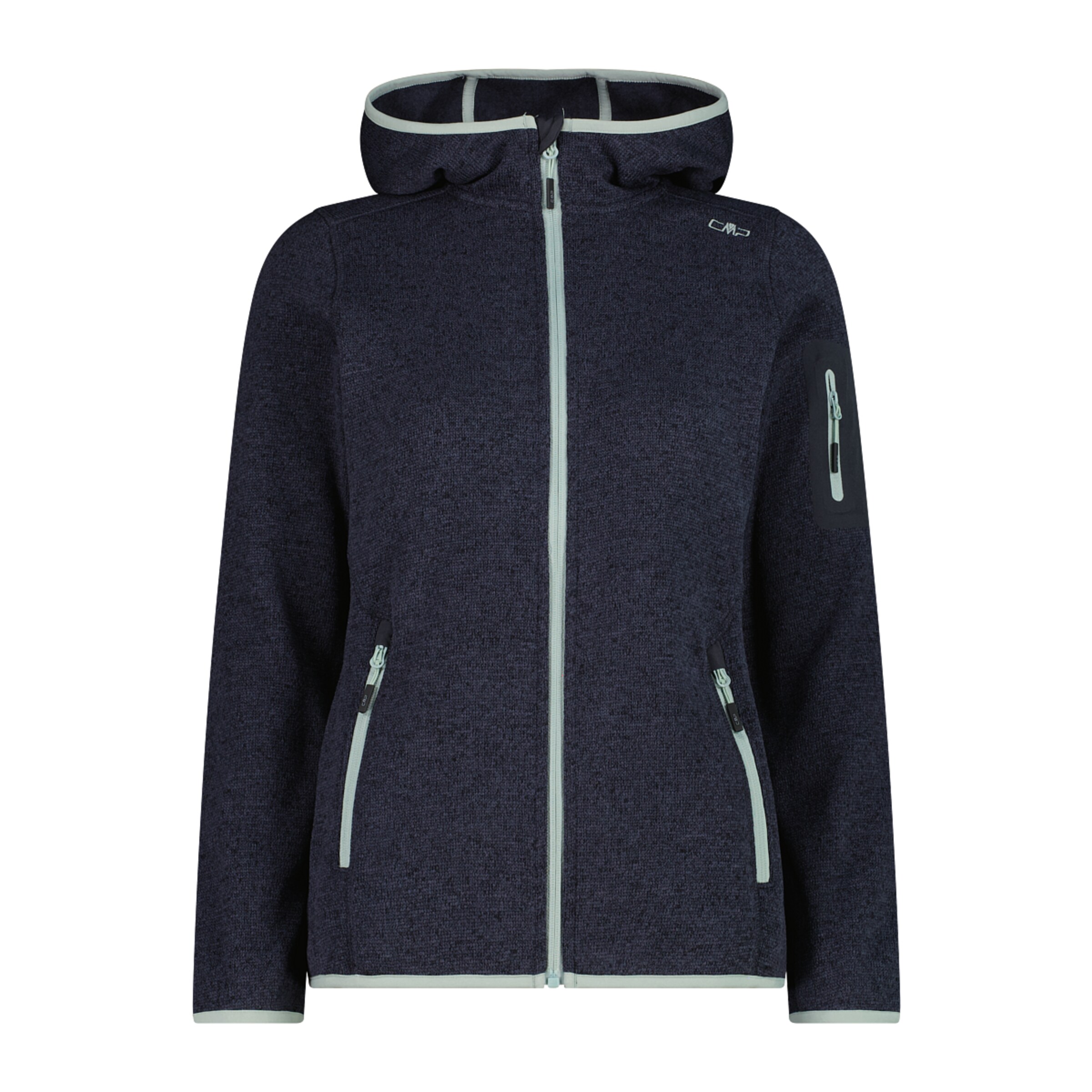 CMP Between-Season Jacket in Blue: front