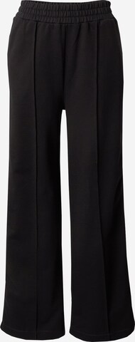 Loosefit Pantalon 'Gesa' ABOUT YOU x Chiara Biasi en noir : devant