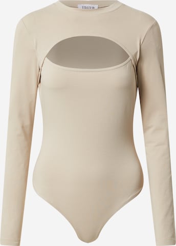 EDITED Shirtbody 'Liadan' i beige: forside