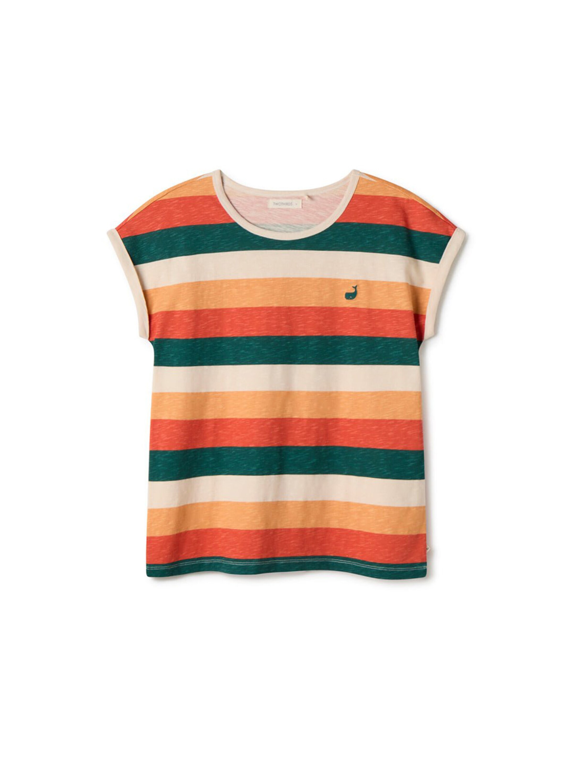 Twothirds Top 'Gortina' in Orange: front