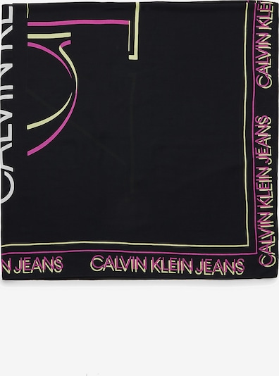 Sciarpa Calvin Klein Jeans di colore mela / lilla / nero, Visualizzazione prodotti