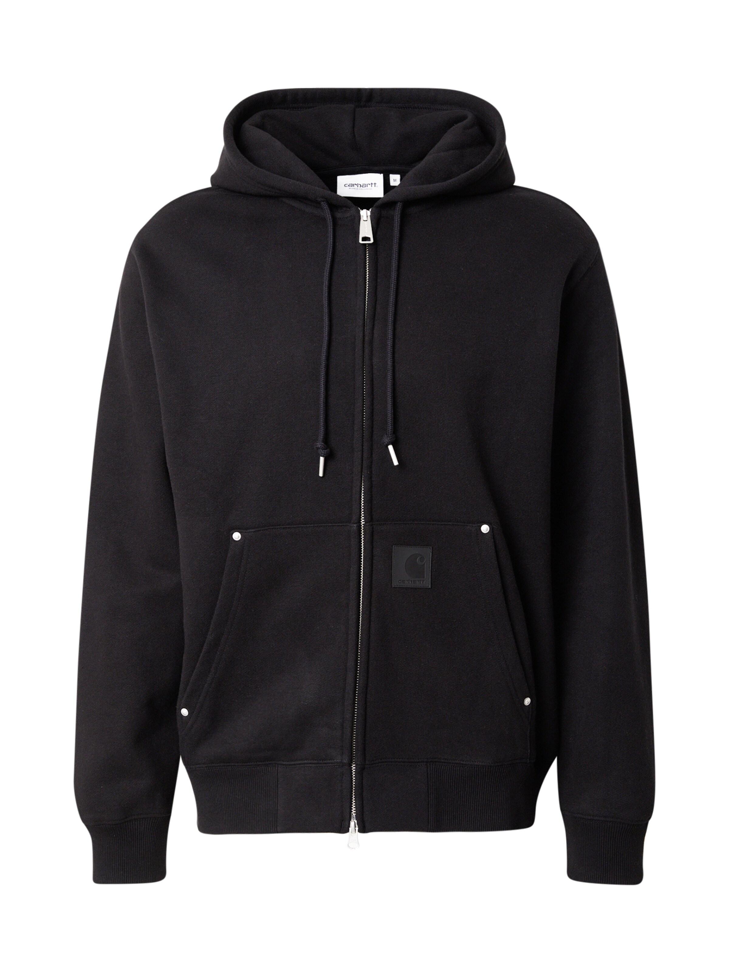 Carhartt WIP Collegetakki 'Eldon' värissä musta: etupuoli