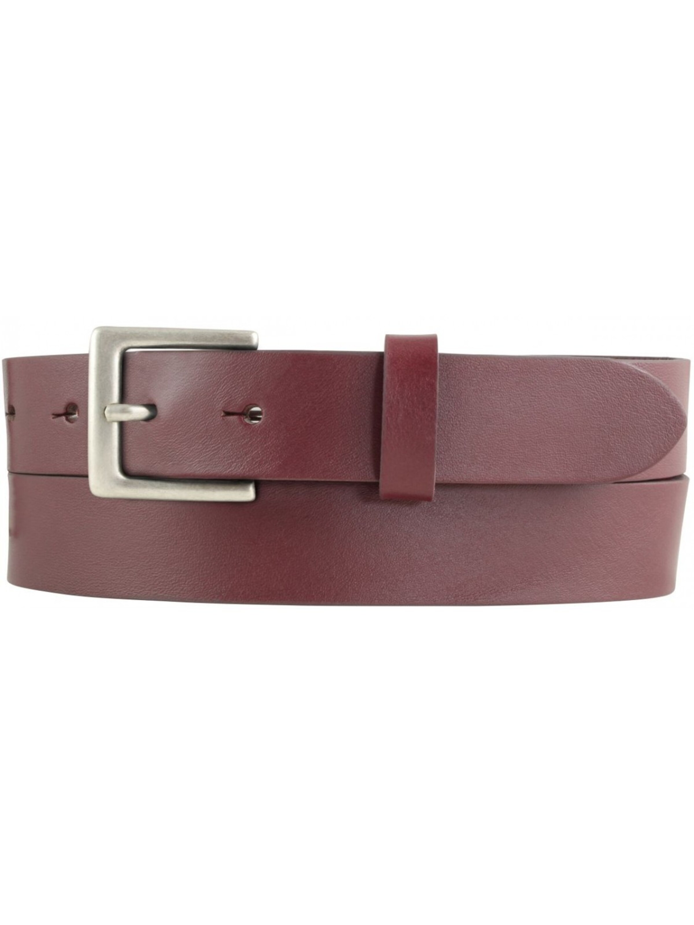 BELTINGER Belt 'Bresciaa' in Red: front