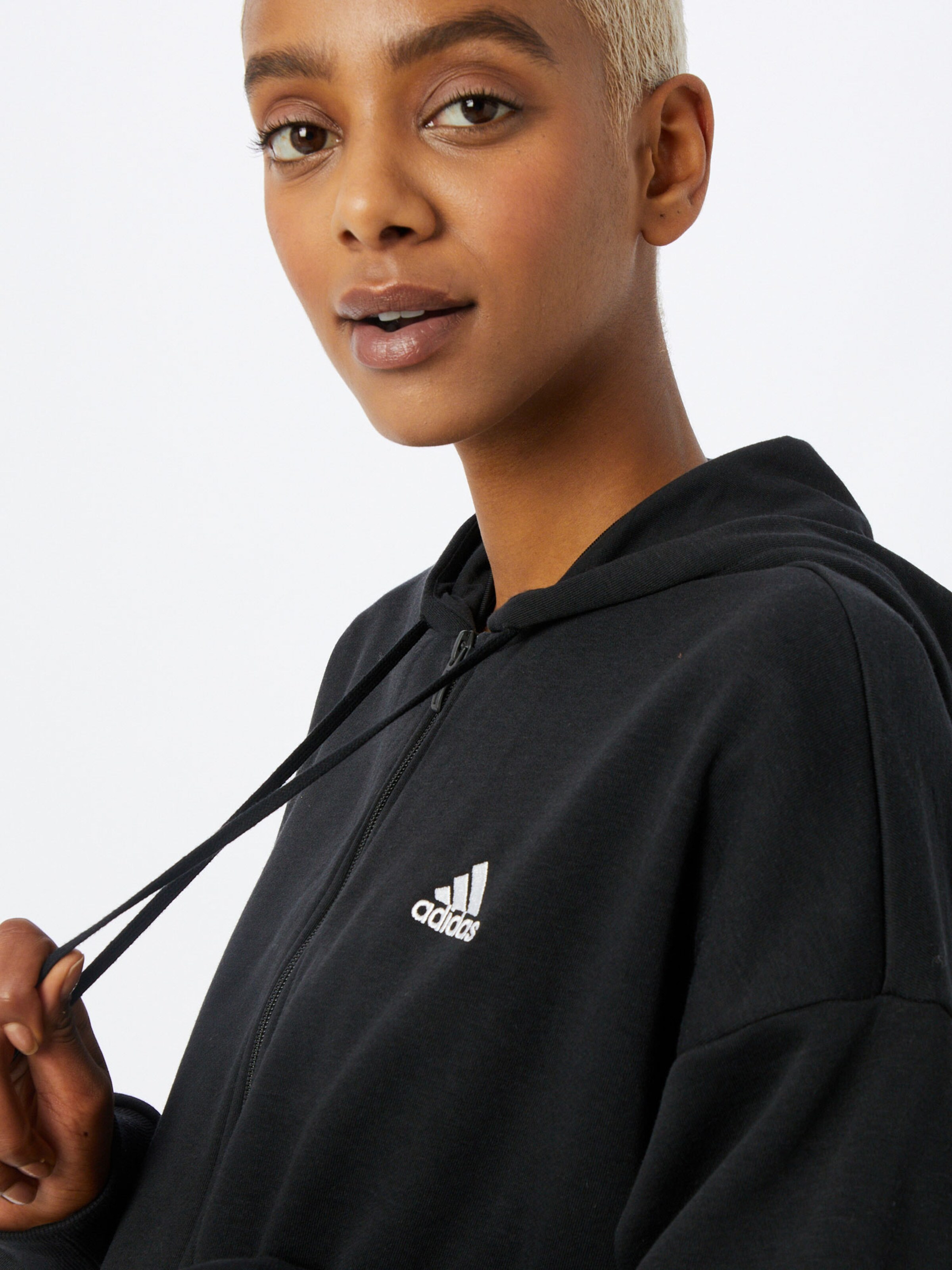 Frauen Sportarten ADIDAS PERFORMANCE Sportsweatjacke in Schwarz - SE49193 Frauen Sportarten ADIDAS PERFORMANCE Sportsweatjacke in Schwarz - SE49193