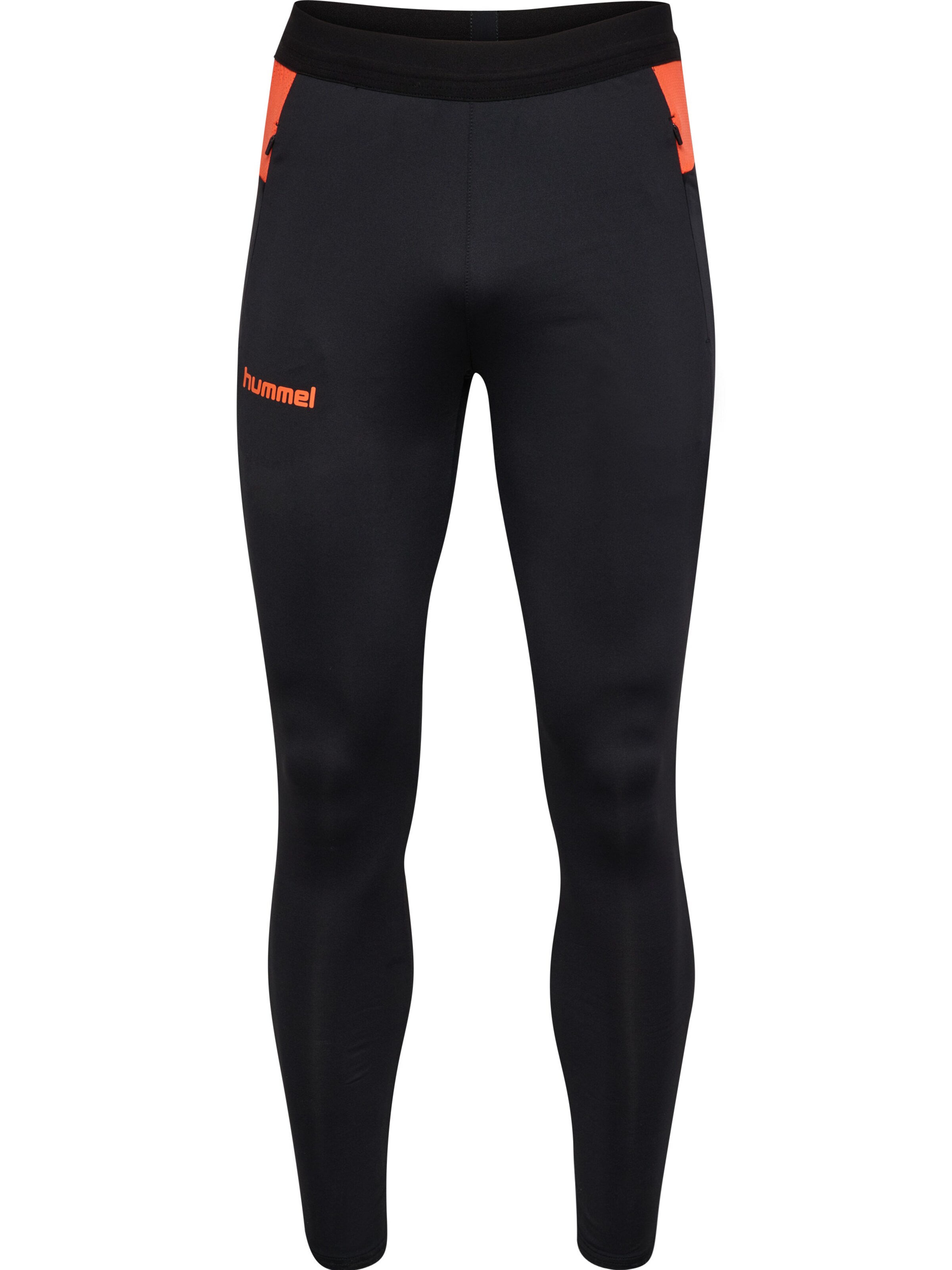 Hummel Skinny Sports trousers 'Blaze Pro' in Orange: front