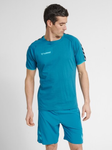 Hummel Performance Shirt in Blue: front