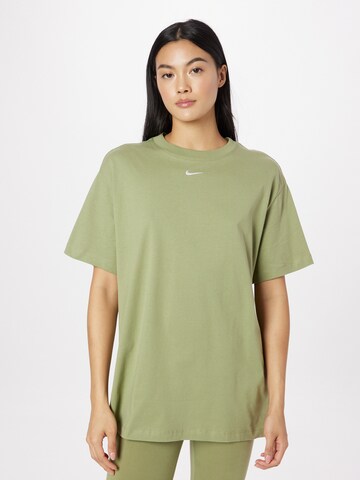 Nike Sportswear Футболка в Зеленый: спереди