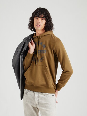 Felpa di G-STAR in verde: frontale