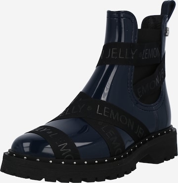 LEMON JELLY Chelsea boots 'Frankie' in Blauw: voorkant