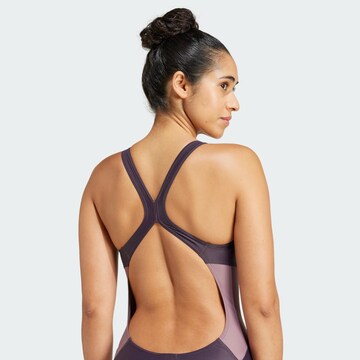 ADIDAS PERFORMANCE Bralette Active Swimsuit in Purple