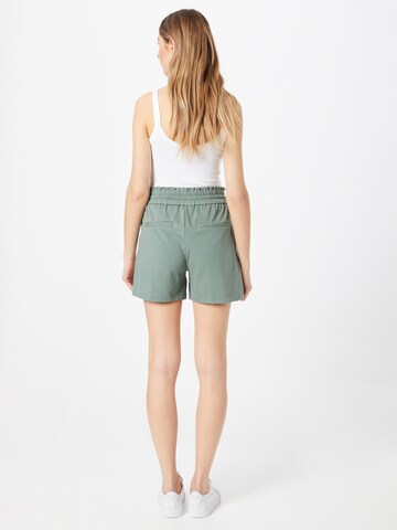 VERO MODA Loose fit Pleat-front trousers 'Eva' in Green