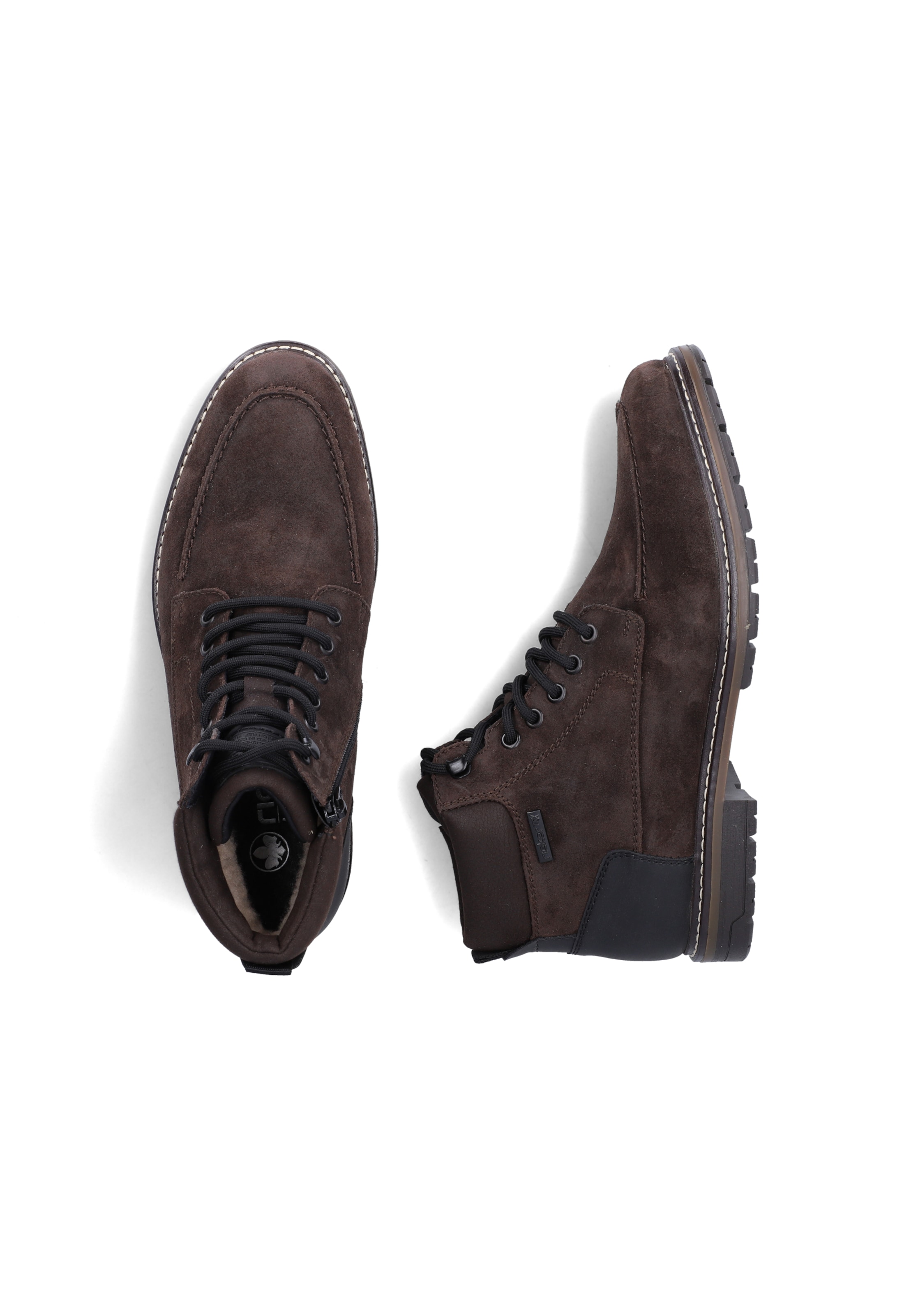 Bottes à lacets ' 13744 ' Rieker en marron