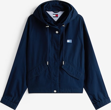 Tommy Jeans Välikausitakki värissä sininen: etupuoli