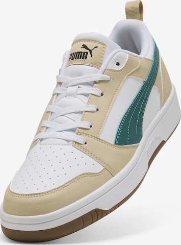 Baskets basses ''Rebound V6' PUMA en beige : devant