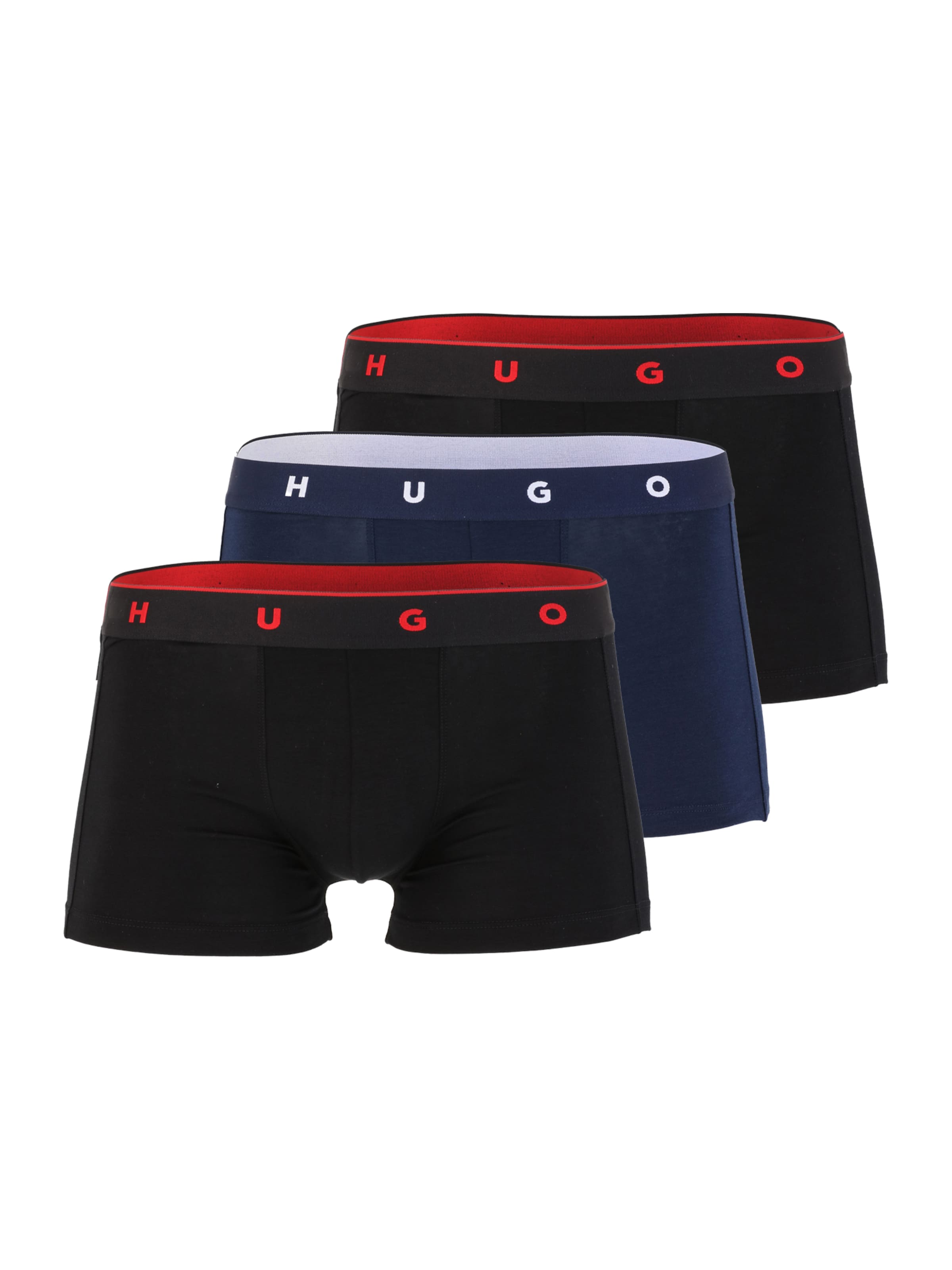 HUGO Boxer shorts 'TITAN' in S in Navy / Red / Black / White, Item view