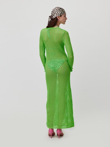 LeGer by Lena Gercke Gebreide jurk 'Sena' in Groen