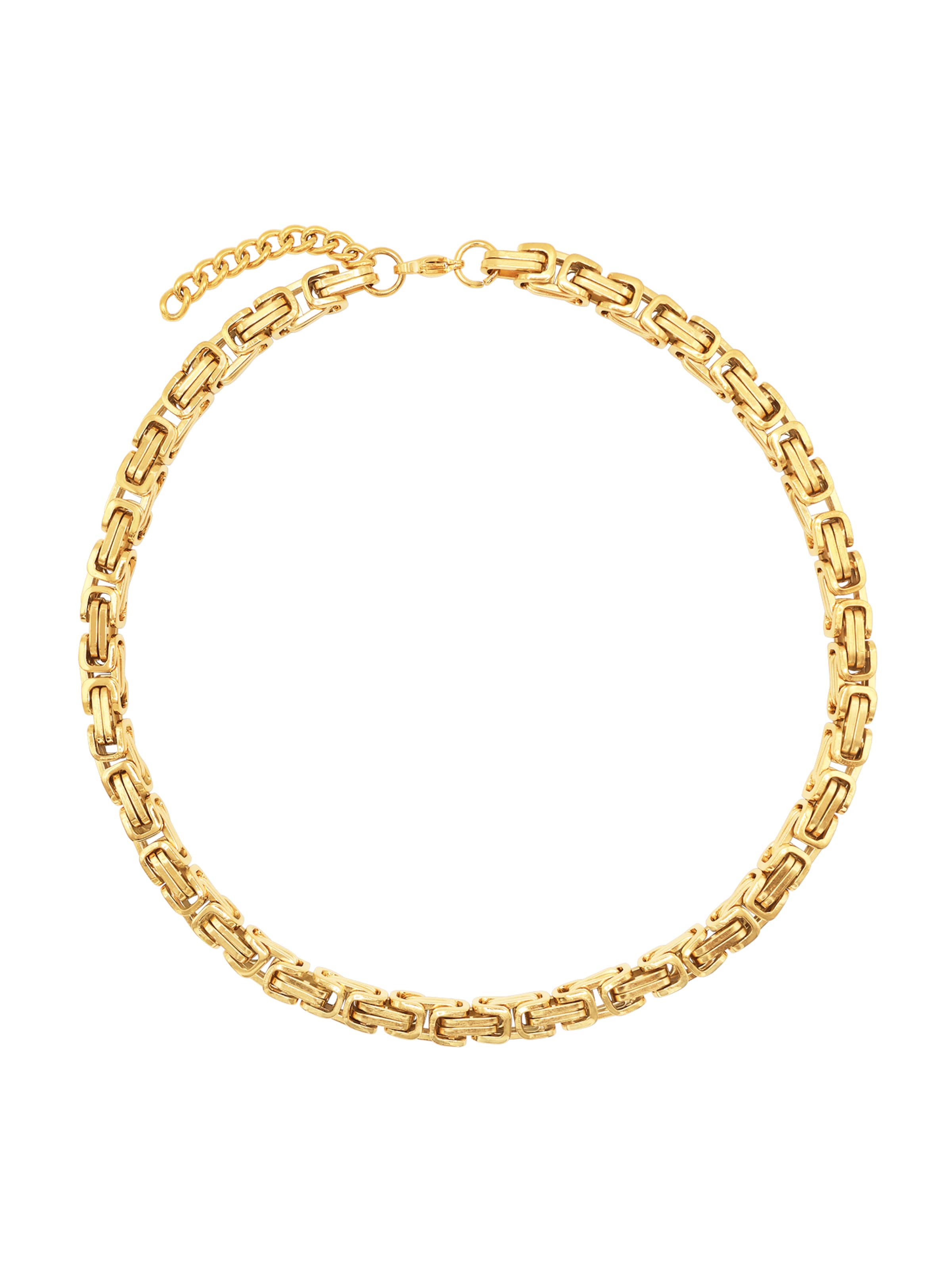 Heideman Ketting 'Rosie' in Goud: voorkant