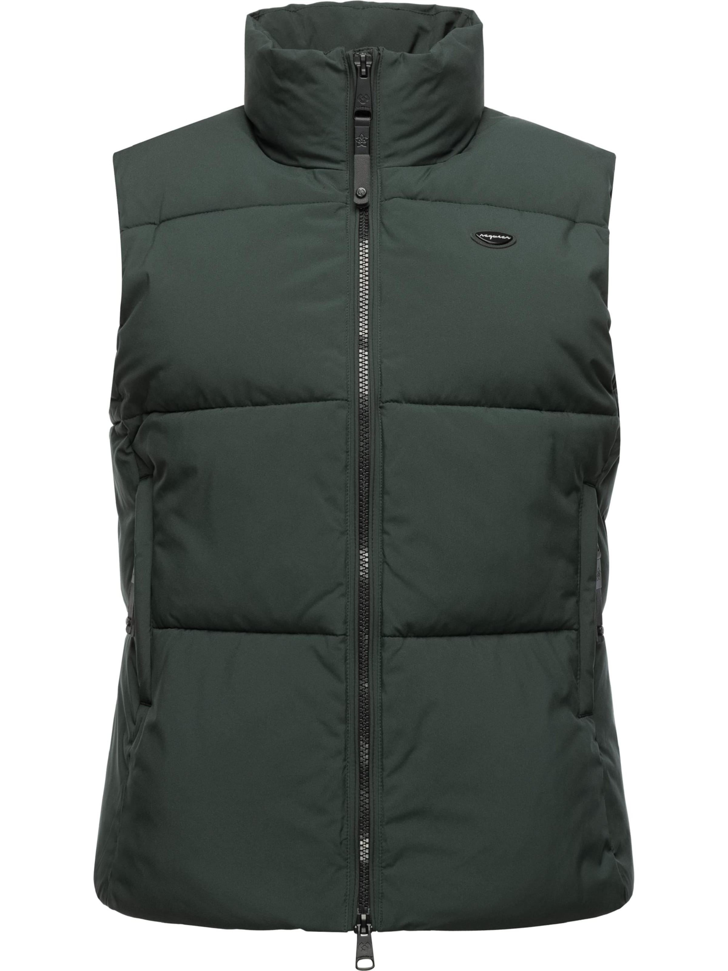 Ragwear Γιλέκο 'Ailish' σε πράσινο: μπροστά