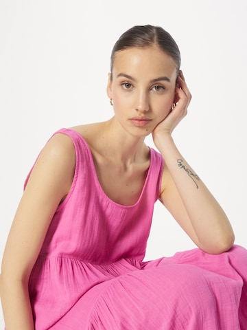 ICHI Letnia sukienka 'FOXA' w kolorze różowy