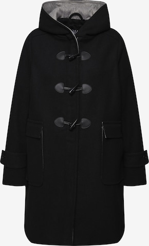 Ulla Popken Winter coat in Black: front