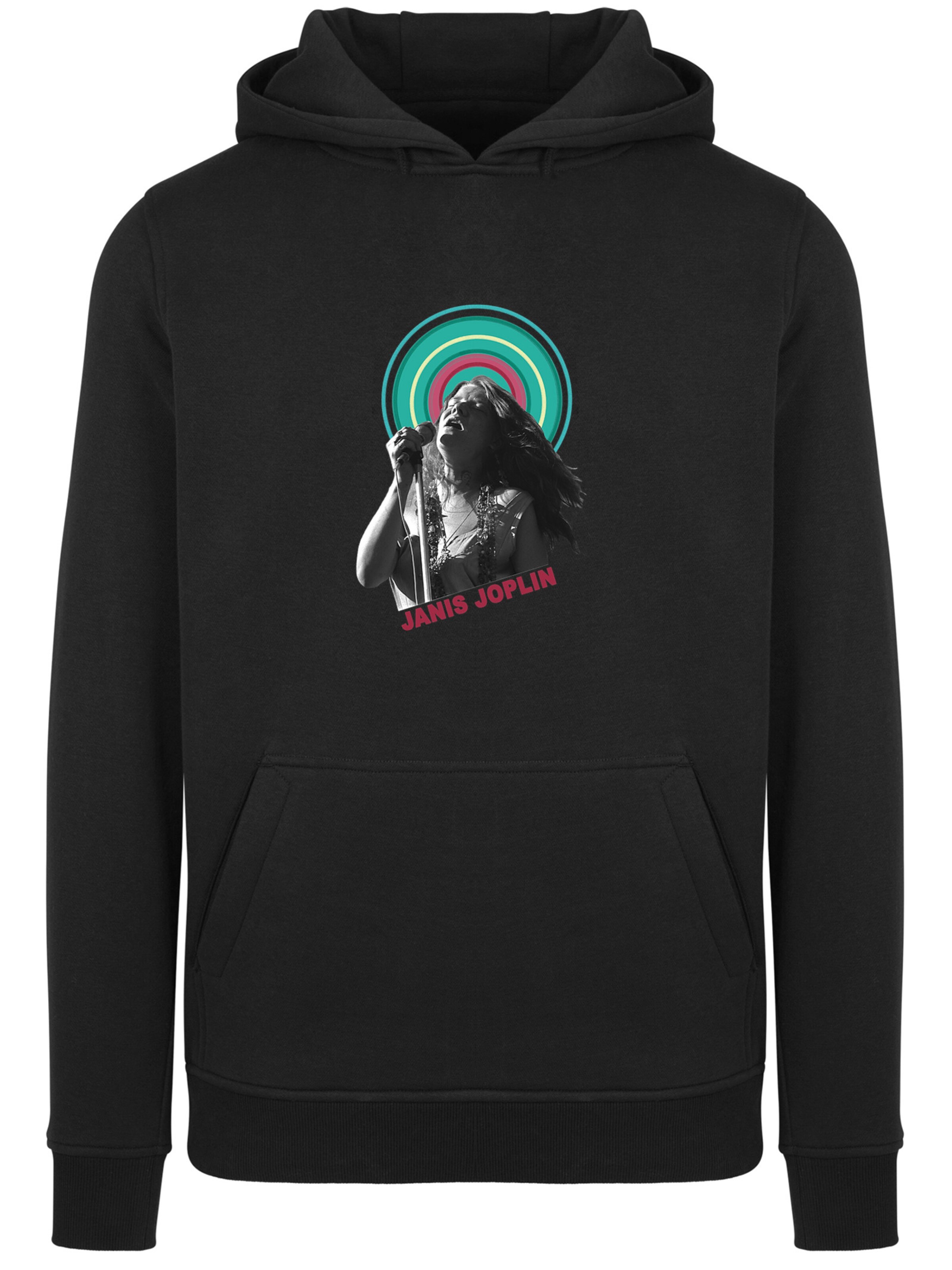 F4NT4STIC Sweatshirt in Schwarz: Vorderseite