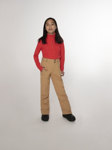 PROTEST Slimfit Sporthose 'JACKIE JR' in Braun