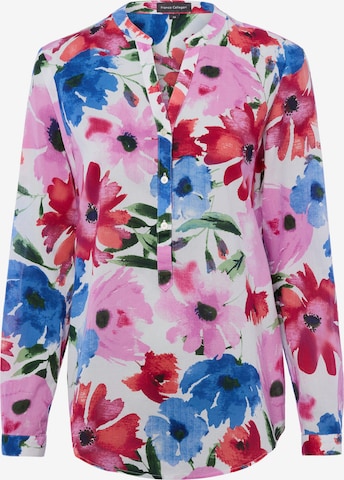 Chemisier Marie Lund en mélange de couleurs : devant