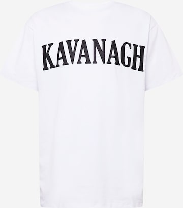 Tricou de la Gianni Kavanagh pe alb: față