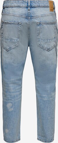 Only & Sons Regular Jeans 'Avi' in Blau