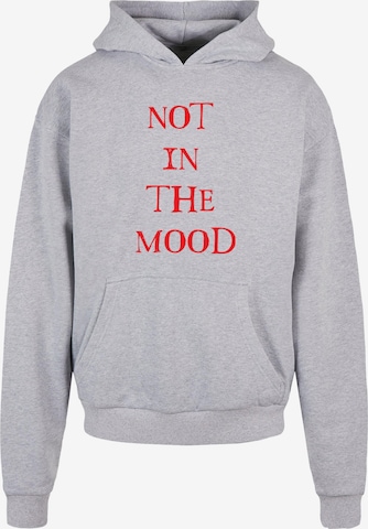 Merchcode Sweatshirt 'NITM - Hollow' in Grey: front