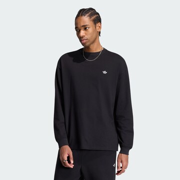 ADIDAS ORIGINALS Tričko 'Trefoil Essentials' - Čierna: predná strana
