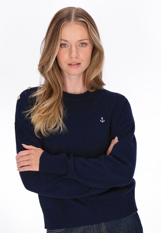 DreiMaster Maritim - Pullover em azul: frente