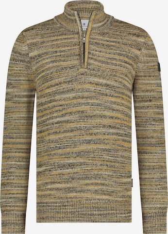 Pull-over State of Art en jaune : devant
