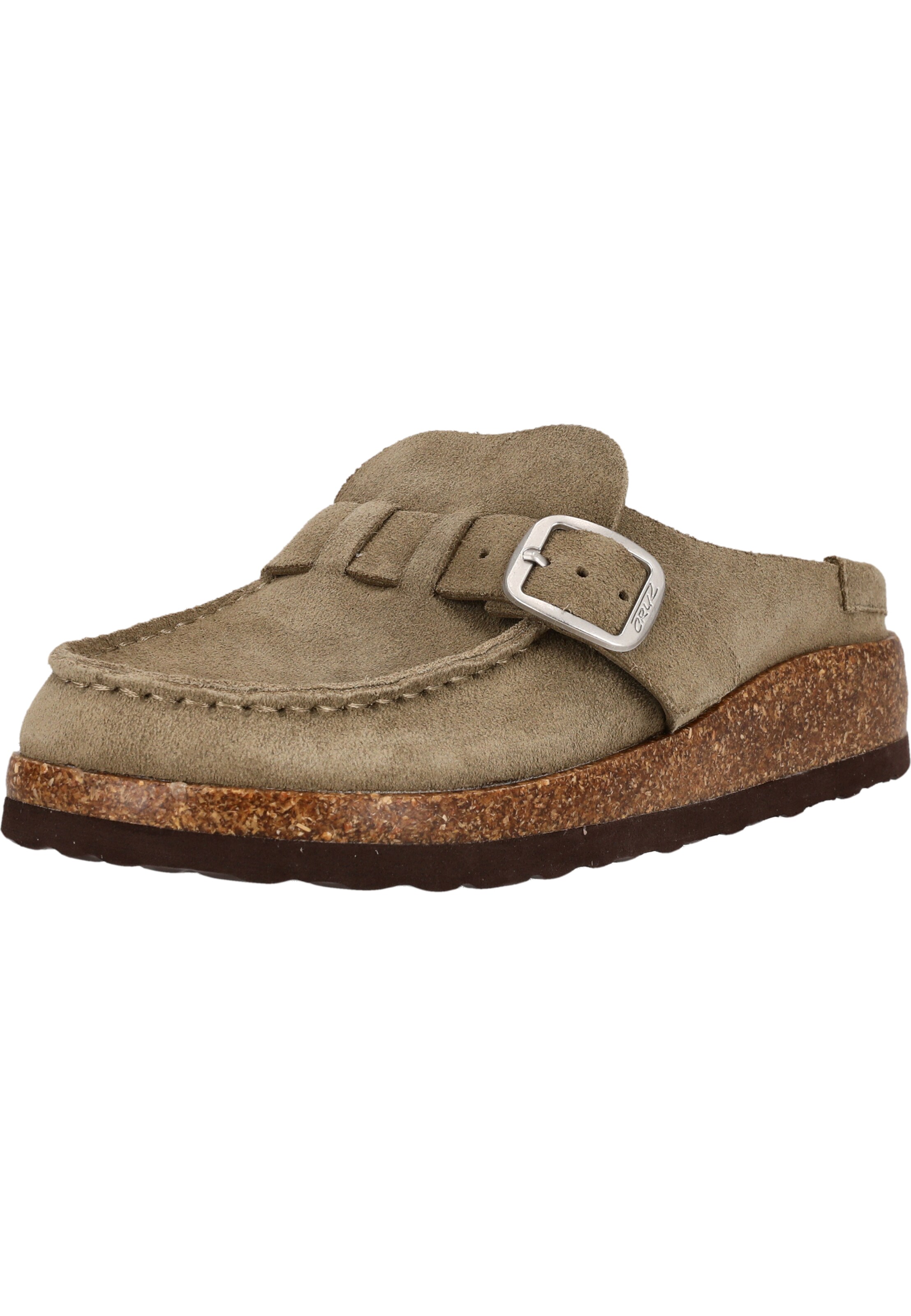 Cruz Slipper in Brown: front