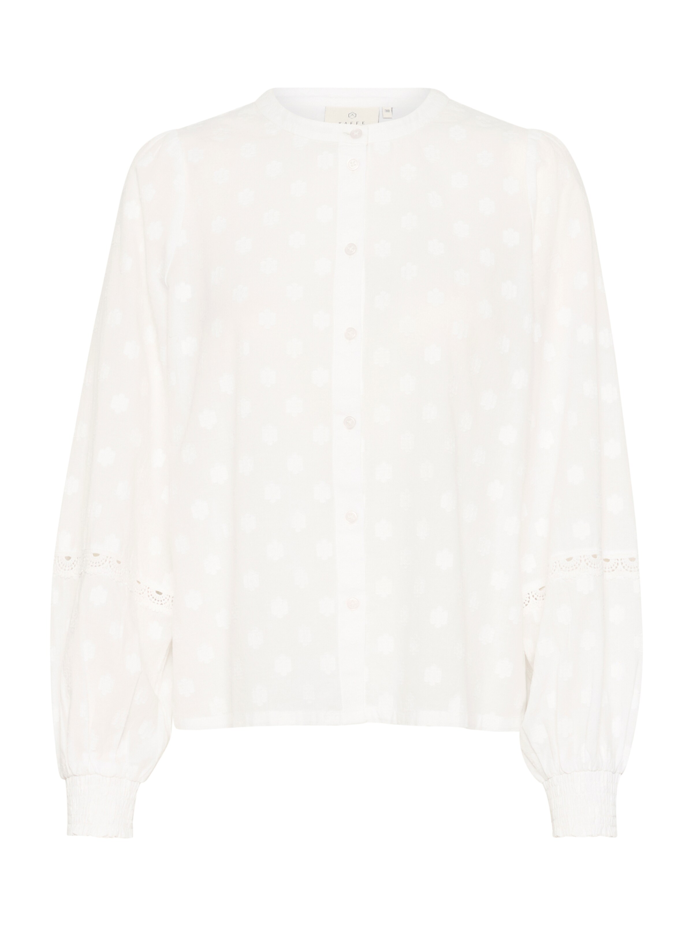 Kaffe - Blusa 'Enya' en blanco: frente