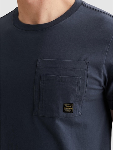 Maglietta 'T-shirt with artwork on the chest pocket' di PME Legend in blu