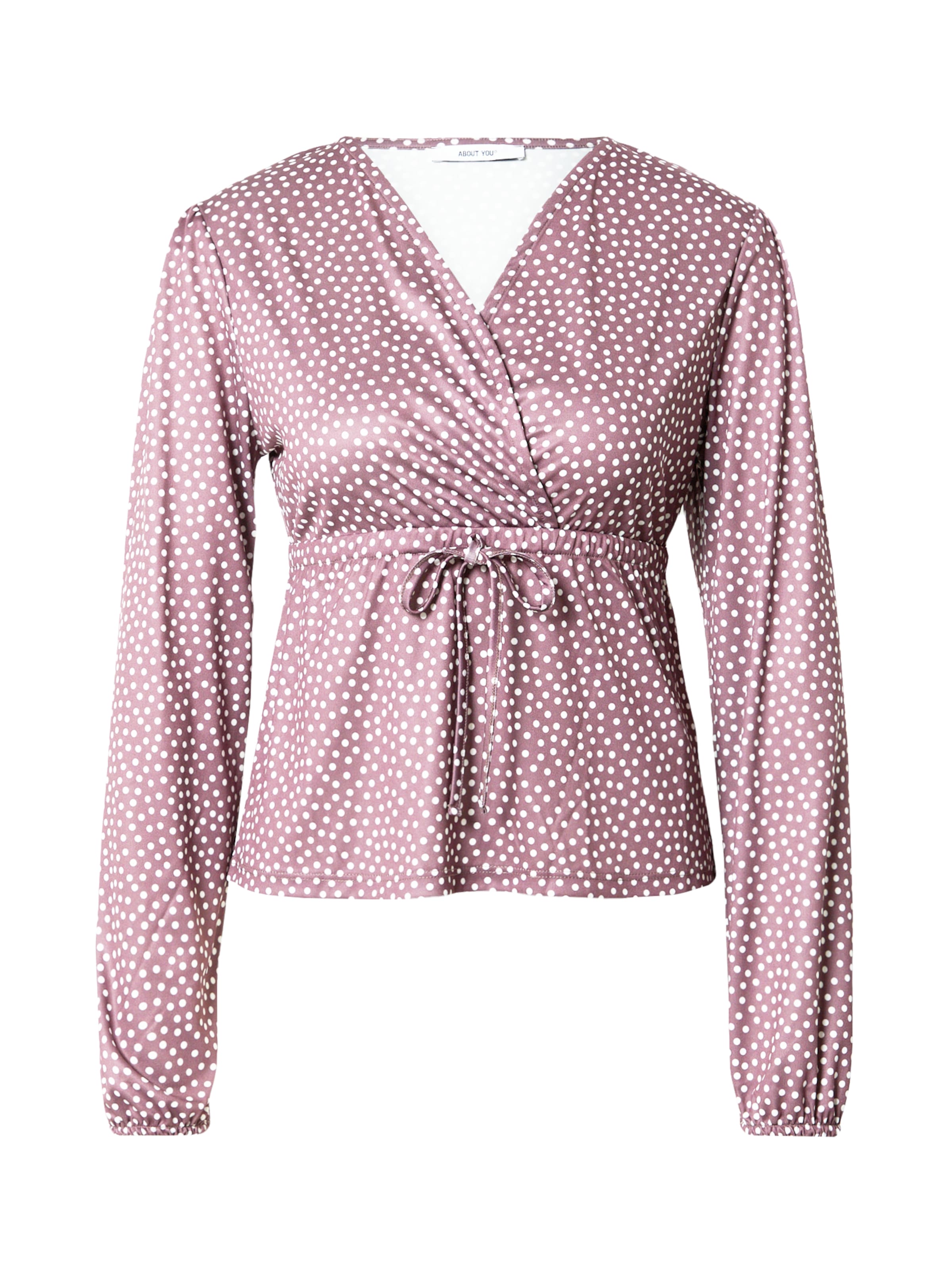 ABOUT YOU Pluus 'Isabelle' vanaroosa / valge, Tootevaade