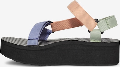 TEVA Sandale in mint / lila / pastellpink, Produktansicht