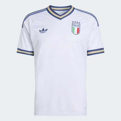 ADIDAS PERFORMANCE Maillot 'Italien 26' en camel / bleu marine / blanc, Vue avec produit